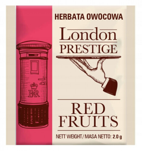 Herbata owocowa Sir William’s London Prestige Red Fruits 1000 szt
