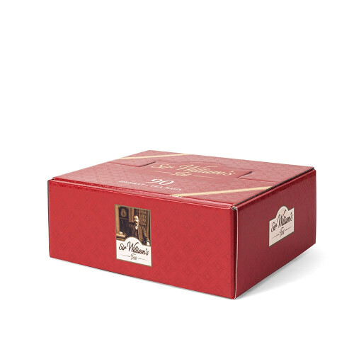 Tekturowy Prezenter z Herbatami Sir William's Tea 90 saszetek