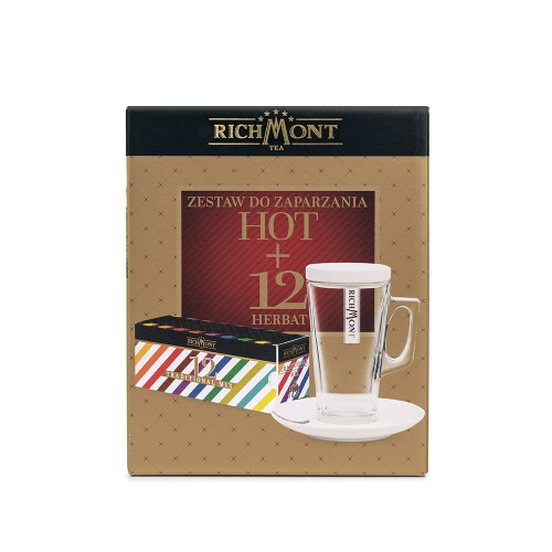 Zestaw Do Zaparzania Richmont HOT + Mix Herbat Richmont