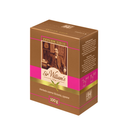 Herbata liściasta Sir William's London Ceylon Gold 100g