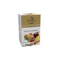 Kericho Gold – Zestaw 4 owocowych smaków (20 torebek / 40 g)
