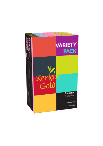 Kericho Gold – Zestaw Herbat Attitude Collection (25 torebek / 48 g)
