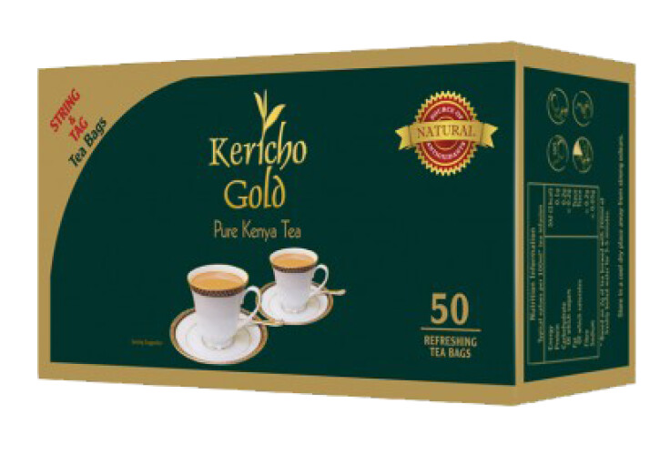 Kericho Gold – Czarna Herbata Kenijska 25 torebek std.