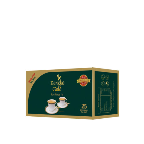 Kericho Gold – Czarna Herbata Kenijska 25 torebek kopertowanych