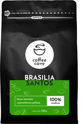 Kawa mielona Brazylia Santos 250g