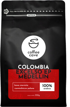 Kawa ziarnista Kolumbia Excelso Ep Medellin 250g