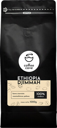 Kawa ziarnista Etiopia Djimmah 1kg