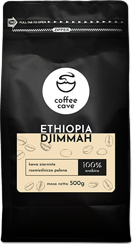 Kawa mielona Etiopia Djimmah 500g