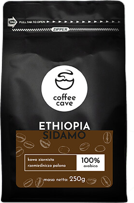 Kawa mielona Etiopia Sidamo 250g