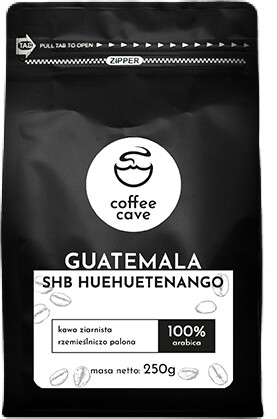 Kawa mielona Gwatemala SHB Huehuetenango 250g