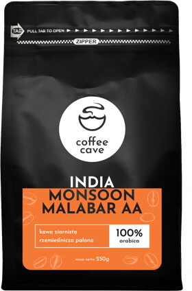 Kawa ziarnista India Monsoon Malabar AA 250g