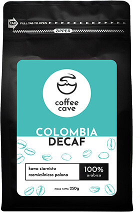 Kawa mielona Kolumbia Decaf 250g