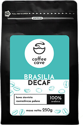 Kawa ziarnista Brasilia Decaf 250g