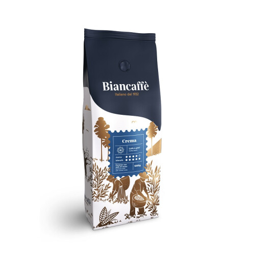Kawa włoska ziarnista Biancaffe Espresso Crema 1kg