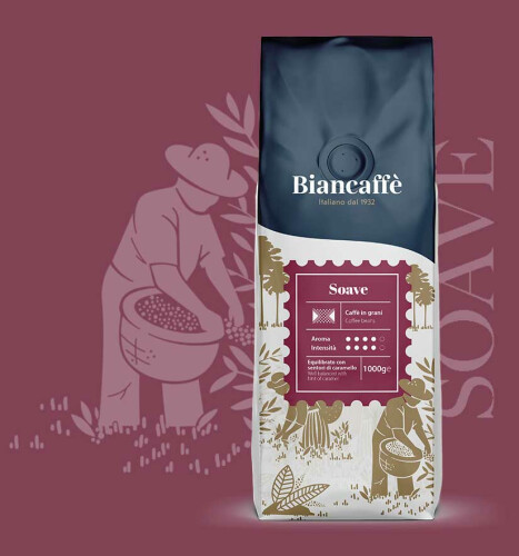 Kawa włoska ziarnista Biancaffe Espresso Bar Soave 1kg