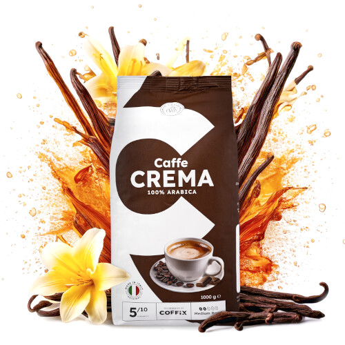Kawa ziarnista Caffe Crema 100% Arabica 1kg
