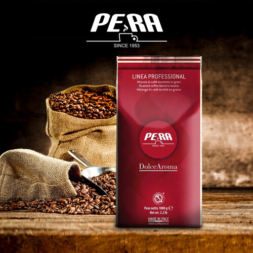 Kawa ziarnista włoska PERA Dolce Aroma 1kg
