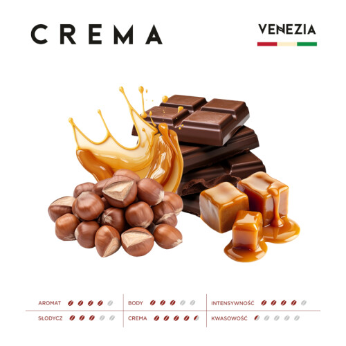 Kawa ziarnista VENEZIA Crema 1kg