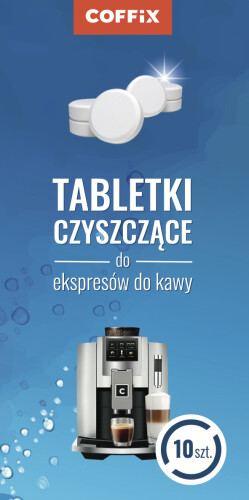 Tabletki do czyszczenia ekspresu 10 szt – COFFIX