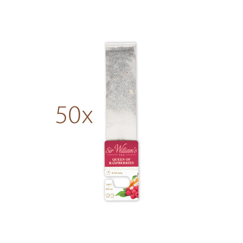 Owocowa Herbata Sir William's Royal Queen of Raspberries 50 Saszetek
