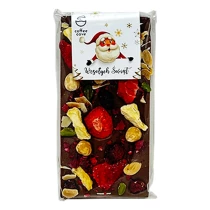 Czekolada mleczna z kawałkami owoców