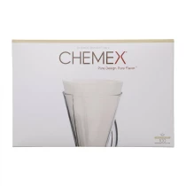 Filtry papierowe półokrągłe Chemex na 3 filiżanki - 100 sztuk