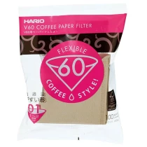 Filtry papierowe Misarashi brązowe 100 szt. - Drip Hario V60-01